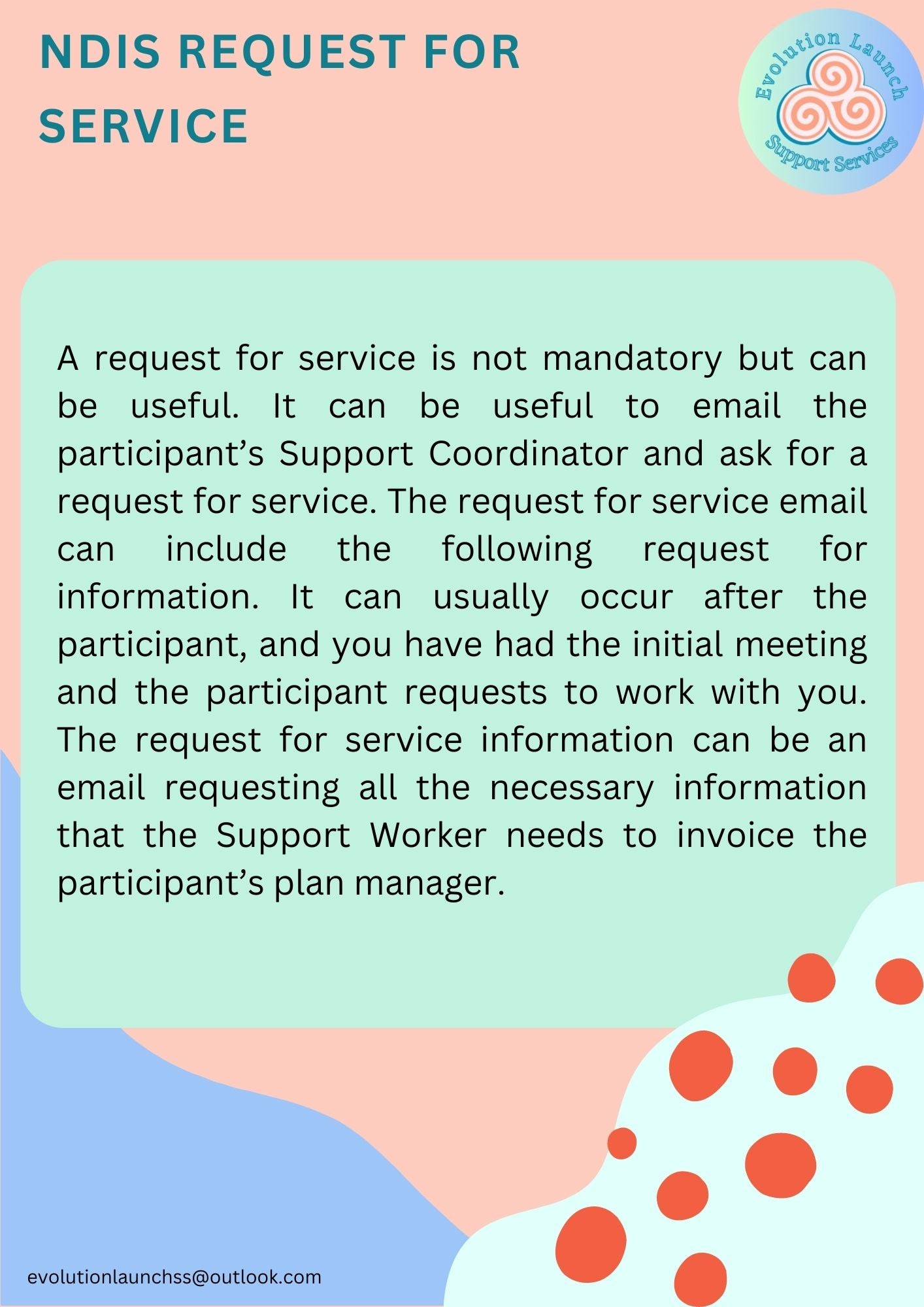 NDIS Request for Service Template